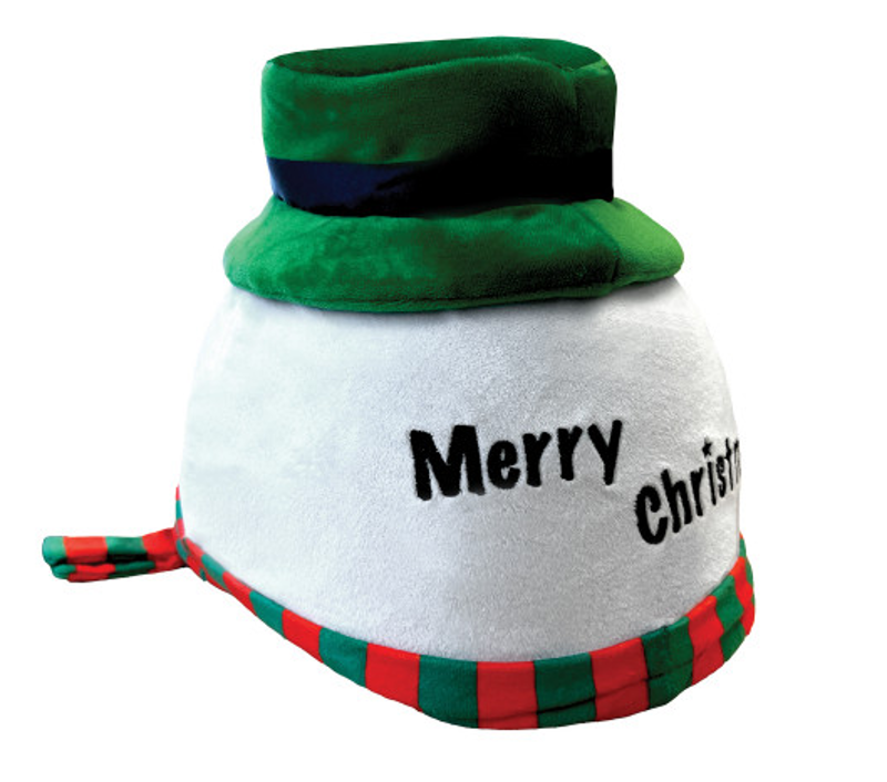 Equetech Freezy Snow Man Hat Silk - White -2